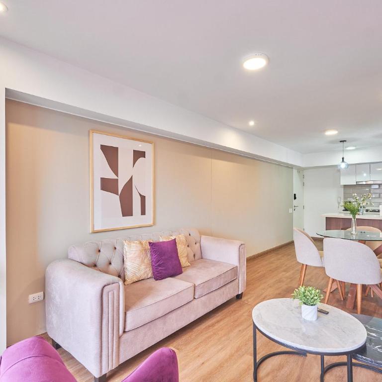 Modern 2BR Apartment with Pool, Gym & Coworking - Two-Bedroom Apartment - 1