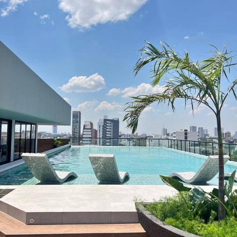 Balcon - Piscina - Gym - Home Office - Sauna - One-Bedroom Apartment - 6