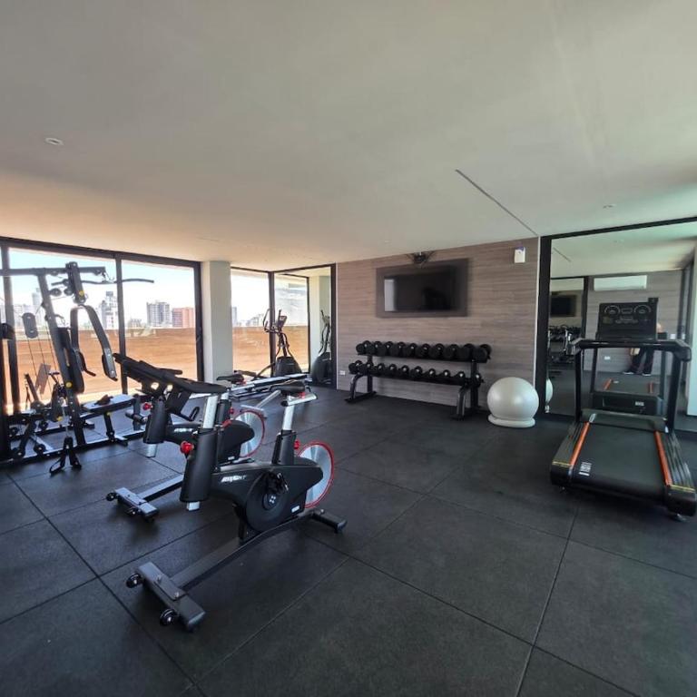 Balcon - Piscina - Gym - Home Office - Sauna - One-Bedroom Apartment - 13