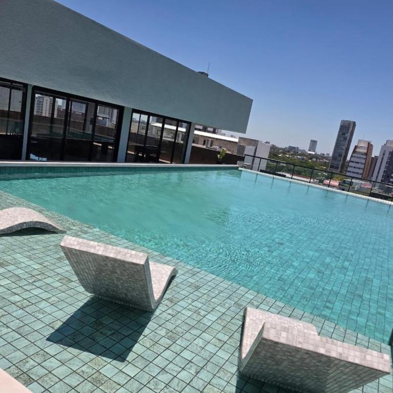Balcon - Piscina - Gym - Home Office - Sauna - One-Bedroom Apartment - 30
