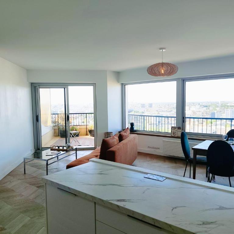 Wanderer Suite - Terrasse et Parking - Second Lodge Rennes - Location Bail Mobilité - One-Bedroom Apartment - 30