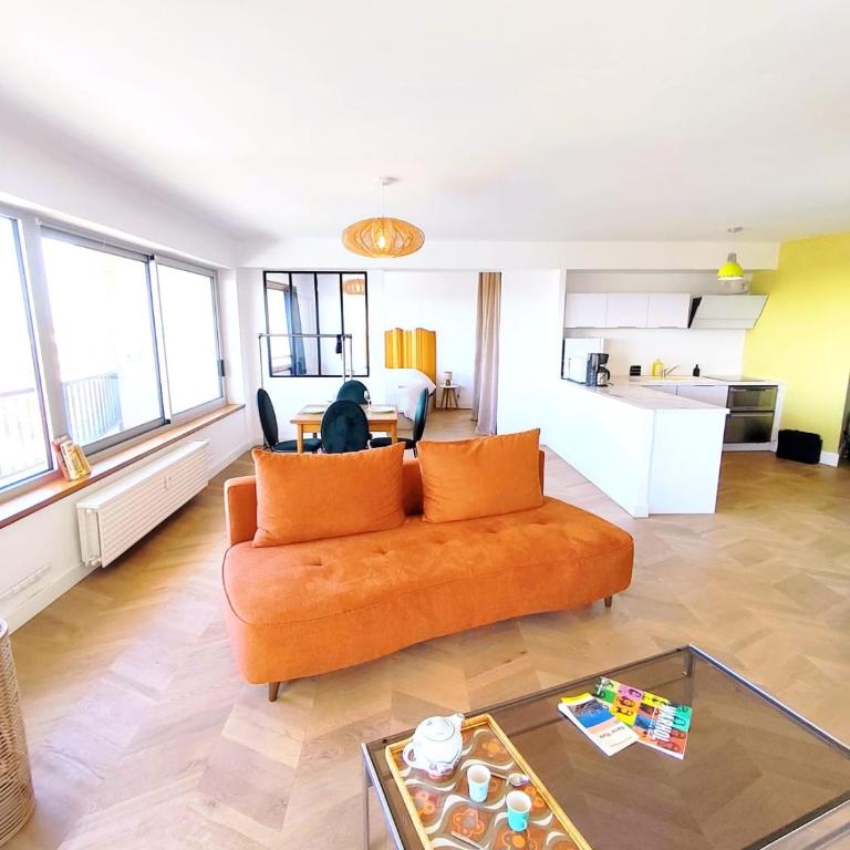 Wanderer Suite - Terrasse et Parking - Second Lodge Rennes - Location Bail Mobilité - One-Bedroom Apartment - 1