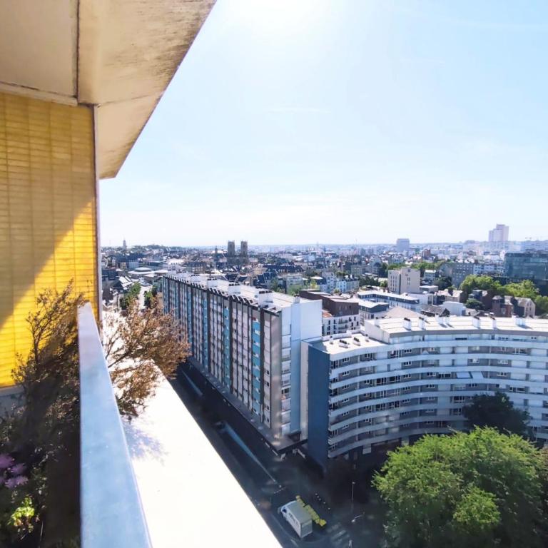 Wanderer Suite - Terrasse et Parking - Second Lodge Rennes - Location Bail Mobilité - One-Bedroom Apartment - 32