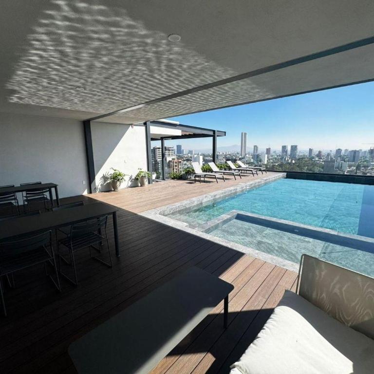 Depa de lujo en Guadalajara a 2 min de La Minerva - Appartement 2 Chambres - 27