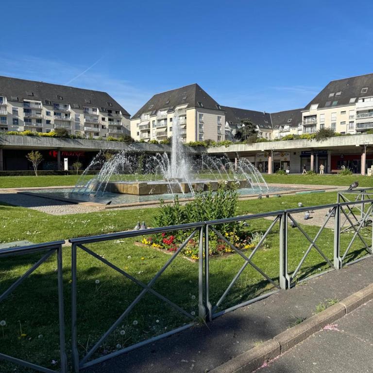 T4 Duplex - Climatiseur mobile - Parking sécurisé - Proche Centre Ville - Appartement 3 Chambres - 20