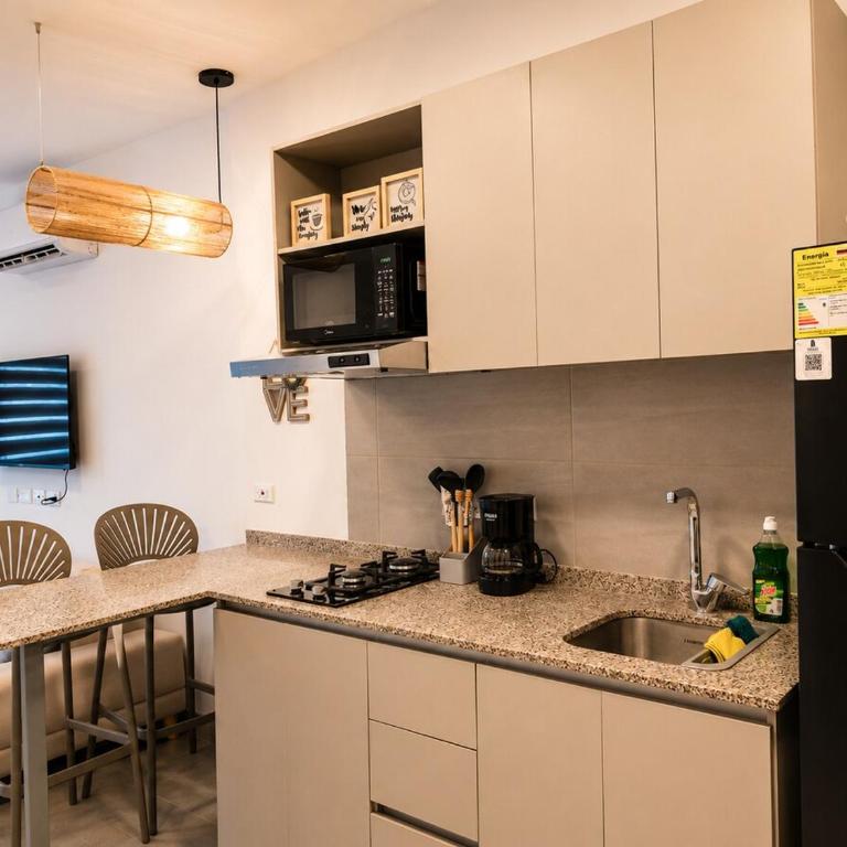 Lindo apartamento moderno con acceso a la playa - One-Bedroom Apartment - 18
