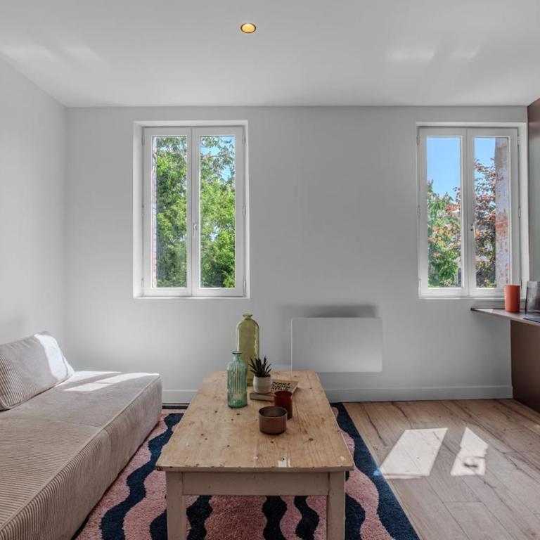 Appartement d architecte à 2 minutes du métro - Apartment mit 1 Schlafzimmer - 5