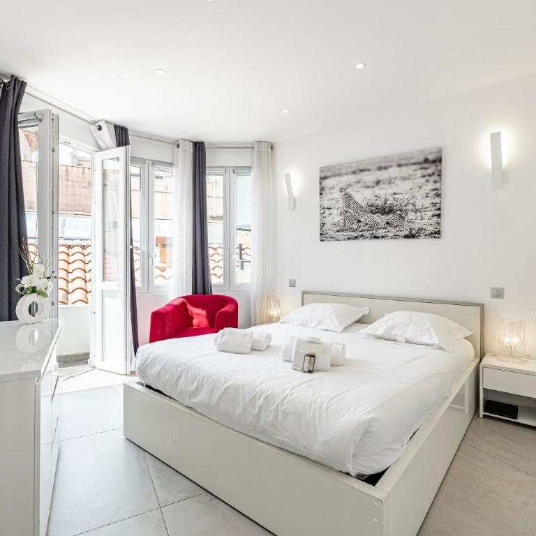 54 LOR - 2-bedroom apartment Cannes Banane near the Palais - Appartement - 10