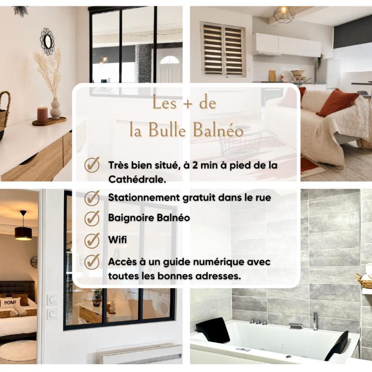 La Bulle Balnéo - Climatisation & Balnéo & Proche centre - Apartamento de 1 dormitorio - 2