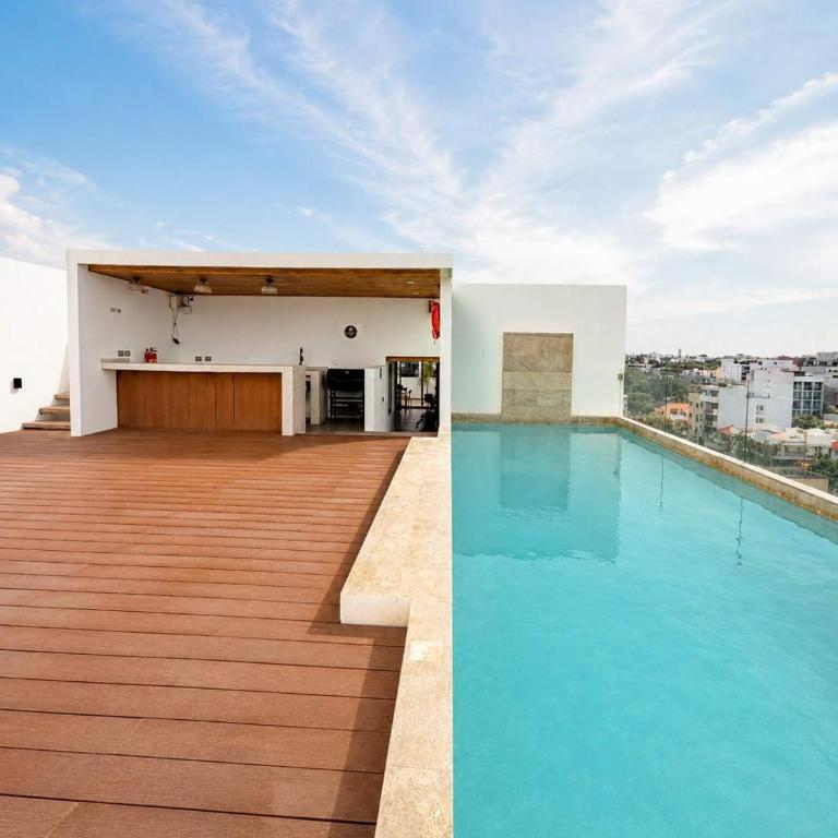 Quiet Studio w Rooftop Pool near DAC Market - Apartment - 32