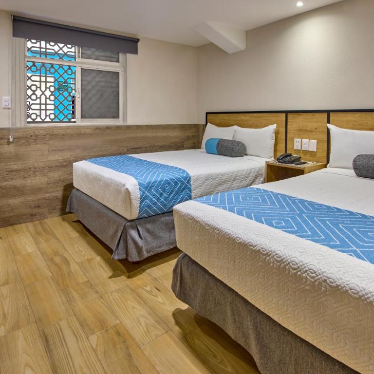 Continental Mexicano - Habitación Doble Estándar con 2 camas grandes - 6