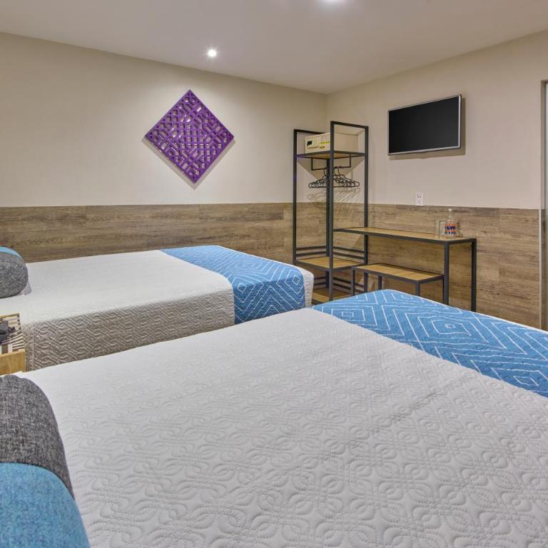 Continental Mexicano - Habitación Doble Estándar con 2 camas grandes - 7