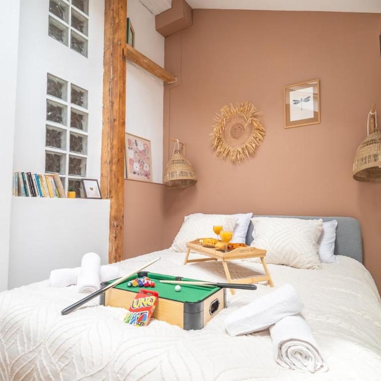LE LOFT LILLOIS I CENTRE I TERRASSE I BBQ I NETFLIX - LE LOFT LILLOIS l CENTRE I TERRACE I BBQ I NETFLIX - Apartment mit 3 Schlafzimmern - 24
