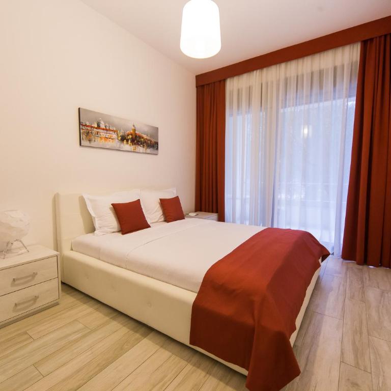 Apart Hotel Sea Fort - Apartman sa 1 Spavaćom Sobom, Terasom i Bočnim Pogledom na More - 5