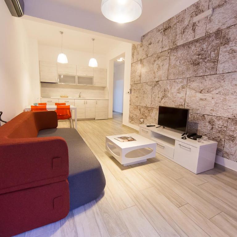 Apart Hotel Sea Fort - Apartman sa 1 Spavaćom Sobom, Terasom i Bočnim Pogledom na More - 4