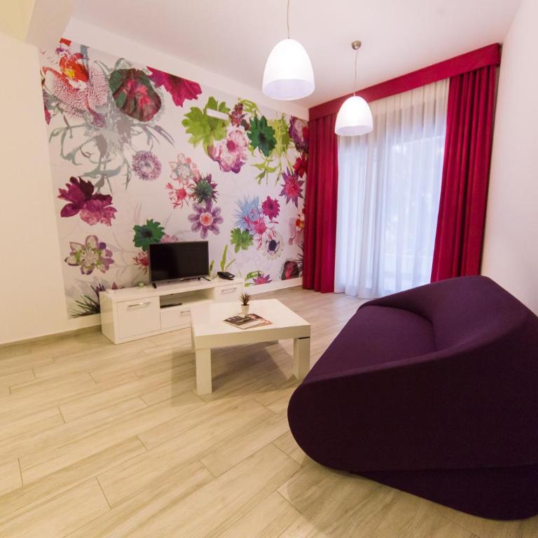 Apart Hotel Sea Fort - Apartman s 1 Spavaćom Sobom, Balkonom i Pogledom na Vrt - 11