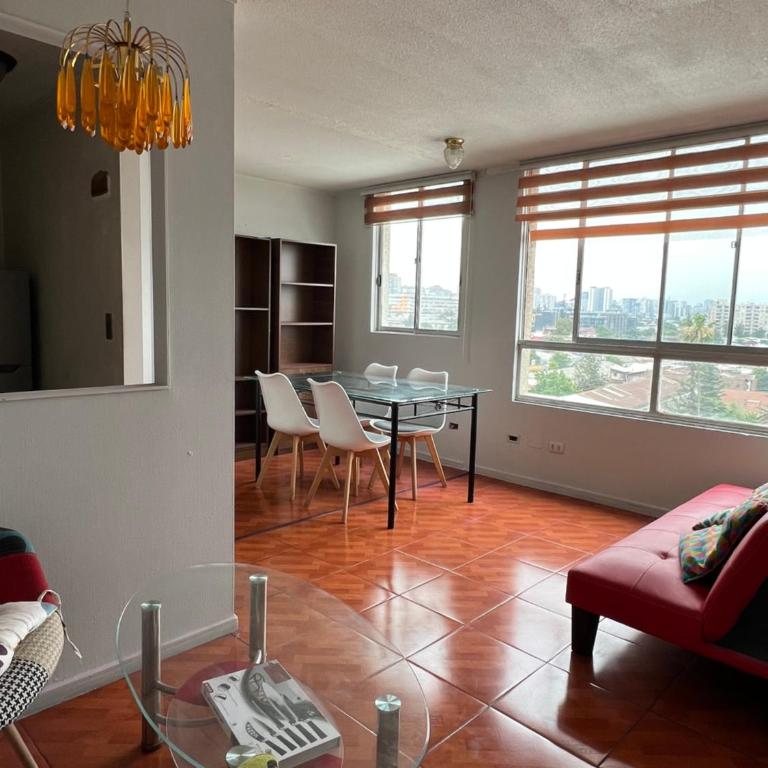Departamento Fantasilandia Movistar Arenas Estadio Nacional 100 - One-Bedroom Apartment - 5