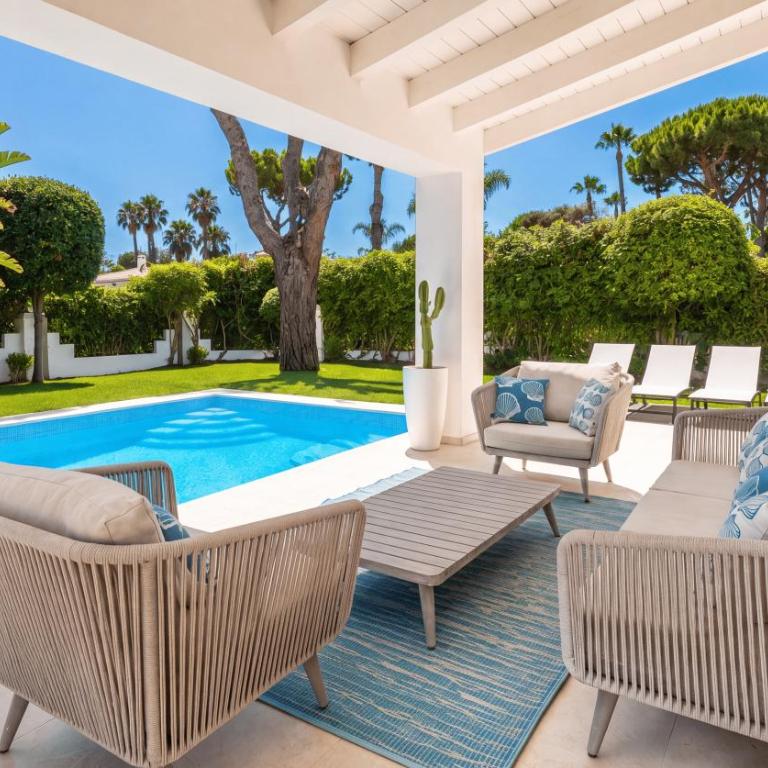 VACATION MARBELLA I Villa Marblanc, Private Pool, 350m to the Beach, BBQ, GYM, Sauna, 24h Security - Villa with Private Pool - 26