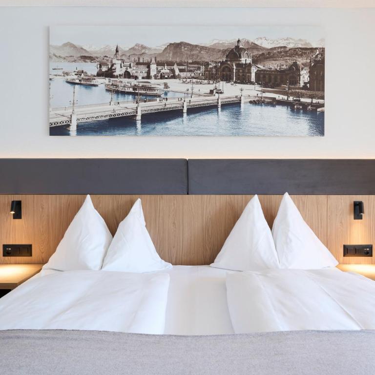 Seehotel Kastanienbaum - Doppelzimmer mit Hangblick - 1