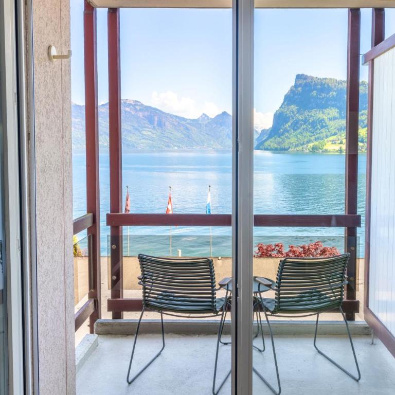 Seehotel Kastanienbaum - Doppelzimmer mit Balkon und Seeblick - 5