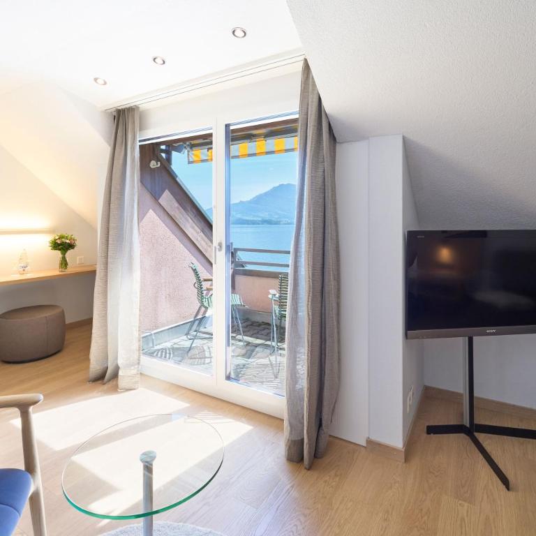 Seehotel Kastanienbaum - Superior Doppelzimmer mit Seeblick - 1