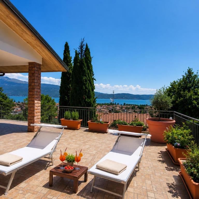 Garda Sunshine - lake view and terrace - Appartamento con 2 Camere da Letto - 1