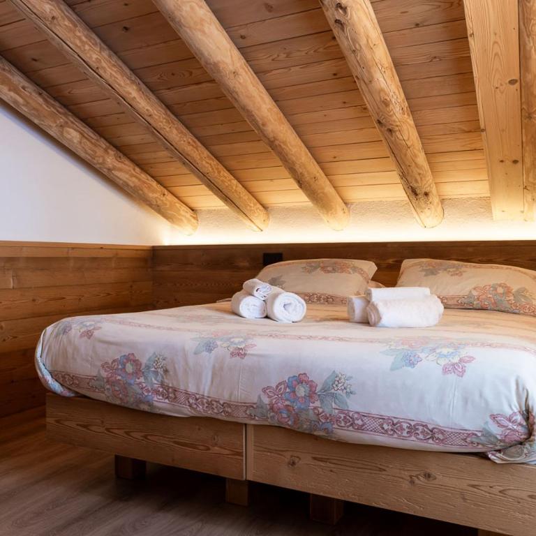 Agriturismo Piccola Baita - Appartamento con 1 Camera da Letto, Balcone e Vista Montagna - 5