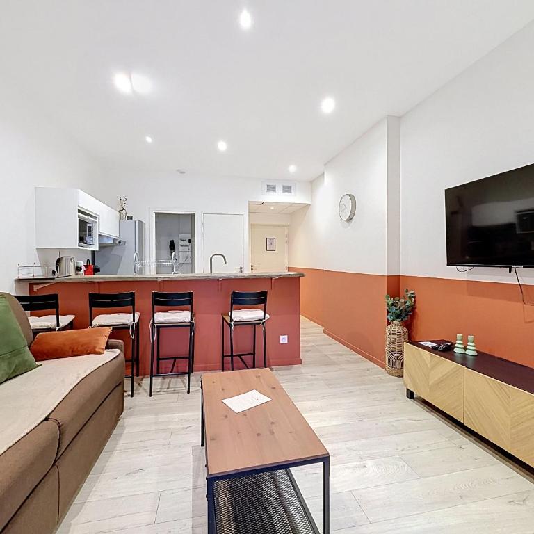 Tour d'Auvergne - Appartements en plein centre ville, proche de la cathédrale et de la place de Jaude - Appartement 1 Chambre - 9