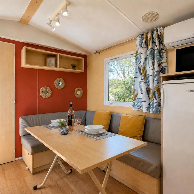 Le Romarin, mobil-home climatisé avec vue sur la mer - Bungalow Deluxe - Vue sur Mer - 2