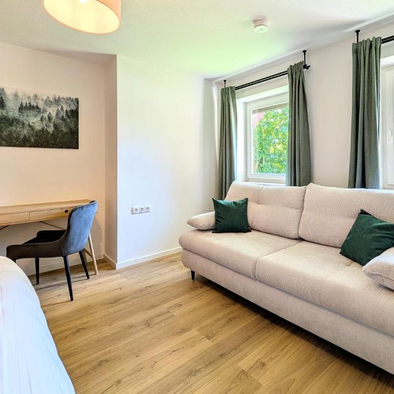 HabeDere Apartments Allgäu - Apartment mit 1 Schlafzimmer und Terrasse - 8