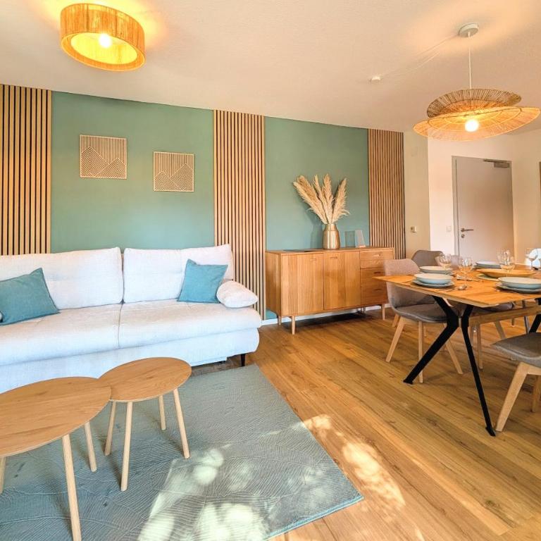 HabeDere Apartments Allgäu - Apartment mit 1 Schlafzimmer und Terrasse - 17