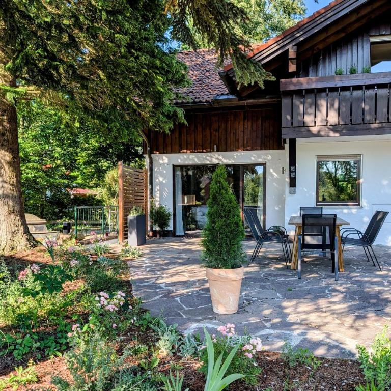 HabeDere Apartments Allgäu - Apartment mit 1 Schlafzimmer und Terrasse - 11