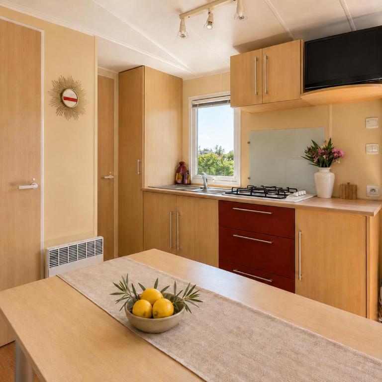 Le Romarin, mobil-home climatisé avec vue sur la mer - Bungalow Deluxe - Vue sur Mer - 4
