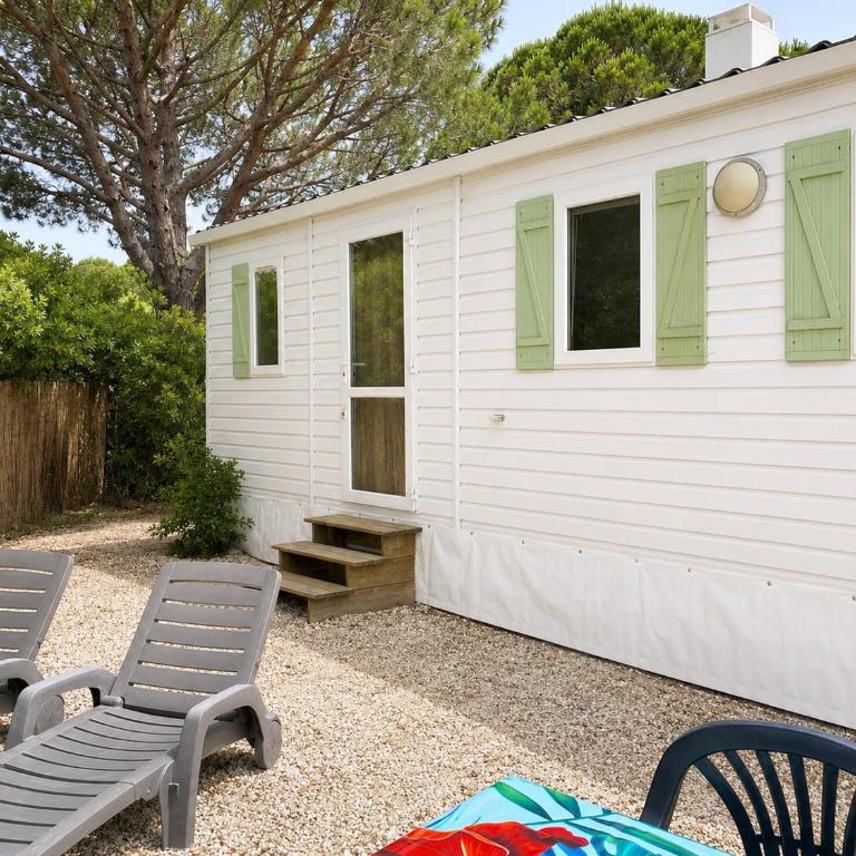 Le Romarin, mobil-home climatisé avec vue sur la mer - Bungalow Deluxe - Vue sur Mer - 12