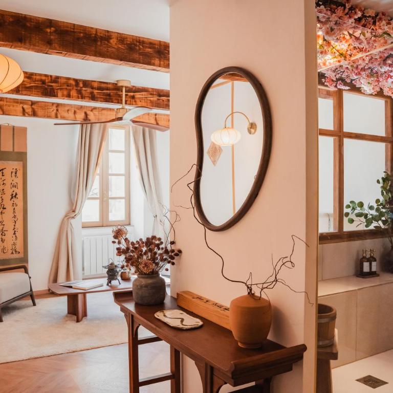 Suite Kyoto, experience Japonaise & shower spa XXL au coeur d'Uzès - Appartement 1 Chambre - 14
