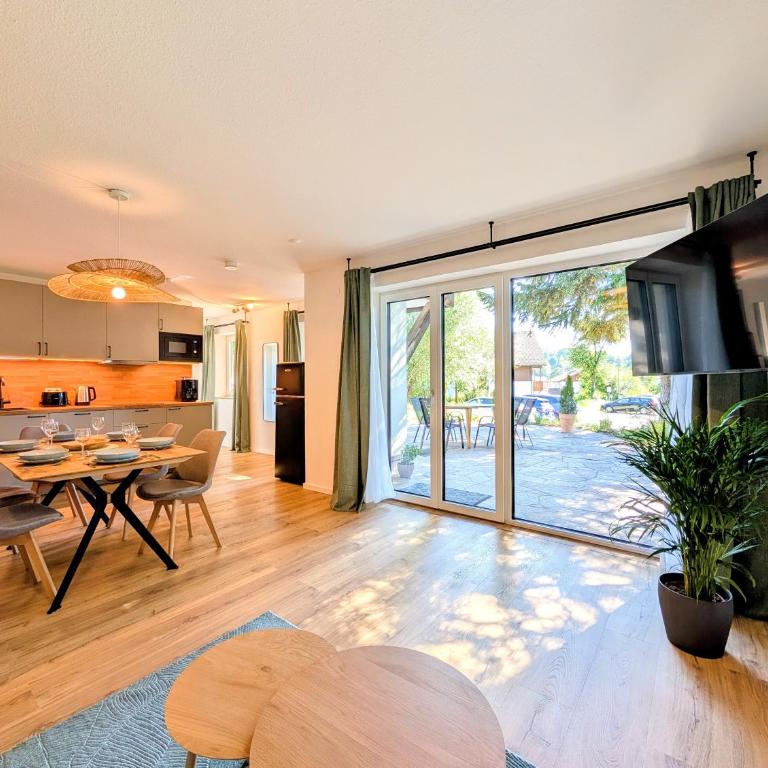 HabeDere Apartments Allgäu - Apartment mit 1 Schlafzimmer und Terrasse - 5
