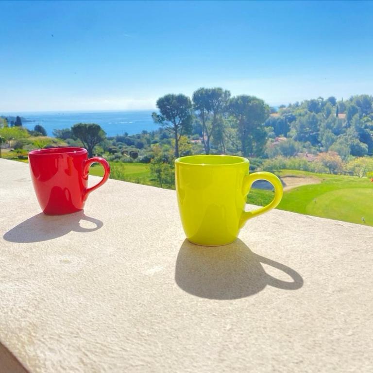 Red Apple Esterel - SEA view - WITHOUT Stairs - WIFI - Parking - Appartement 2 Chambres - 1
