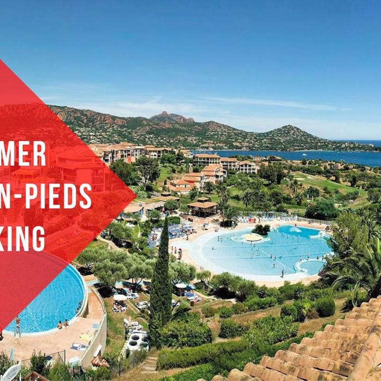 Red Apple Esterel - SEA view - WITHOUT Stairs - WIFI - Parking - Appartement 2 Chambres - 6