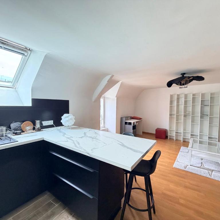 T2 calme vue verdure St Patern Vannes - Apartment mit 1 Schlafzimmer - 14