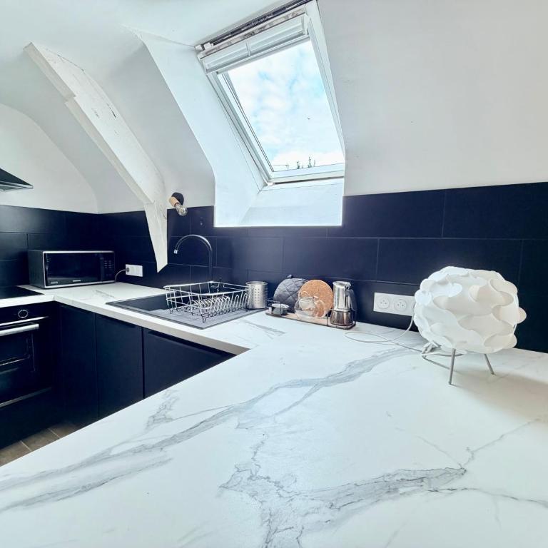 T2 calme vue verdure St Patern Vannes - Apartment mit 1 Schlafzimmer - 18