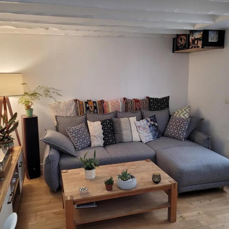 Superbe duplex avec terrasse au coeur de Paris - Appartement 1 Chambre - 13