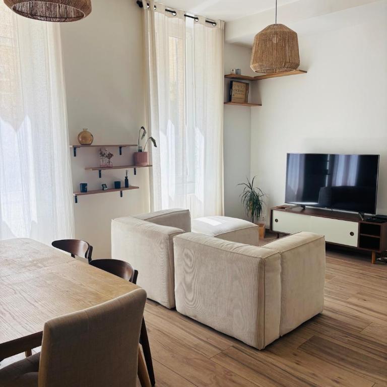 Duplex calme 3 chambres aux Chartrons - 6 couchages - Appartement 3 Chambres - 1