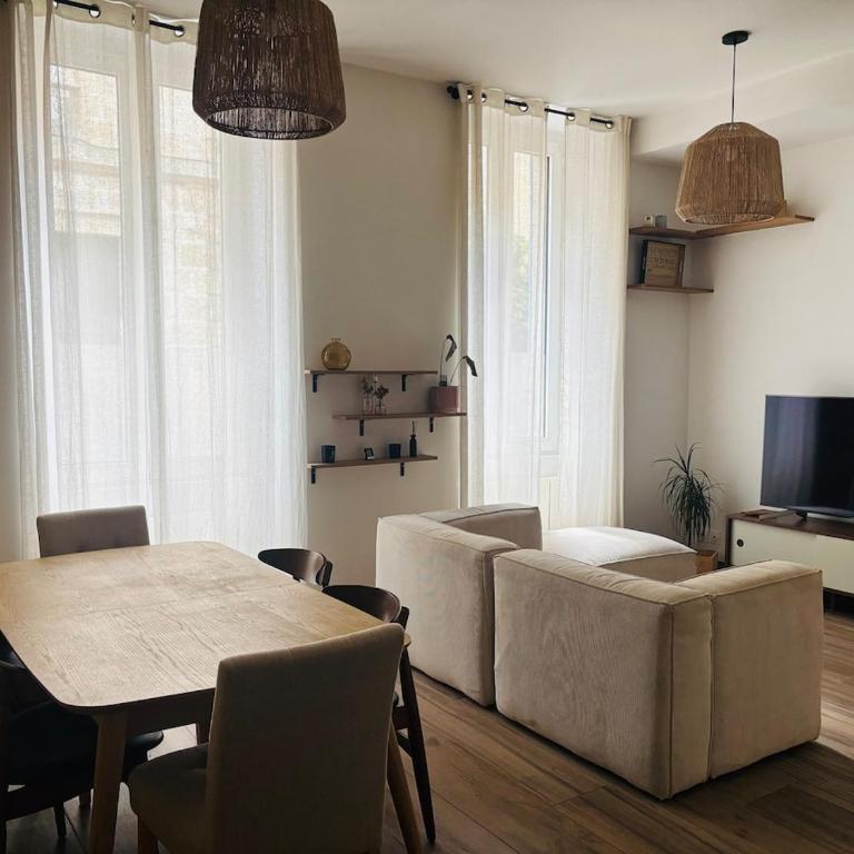 Duplex calme 3 chambres aux Chartrons - 6 couchages - Appartement 3 Chambres - 8