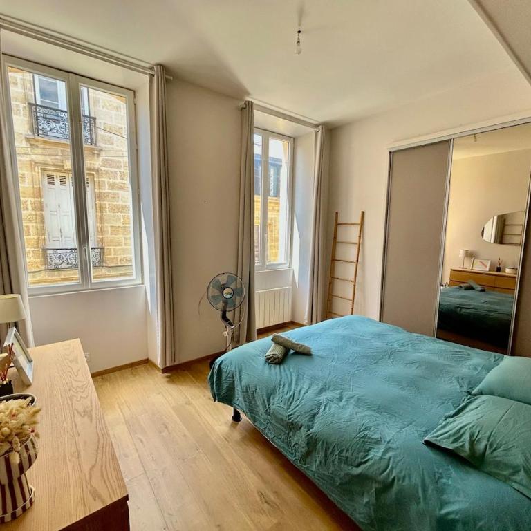 Duplex calme 3 chambres aux Chartrons - 6 couchages - Appartement 3 Chambres - 16