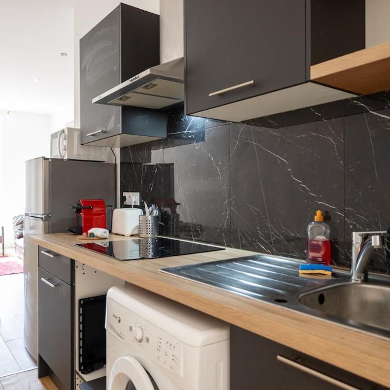 My home Jean Claude Vivant 2 - Charpennes - Wifi - Apartamento de 1 dormitorio - 8