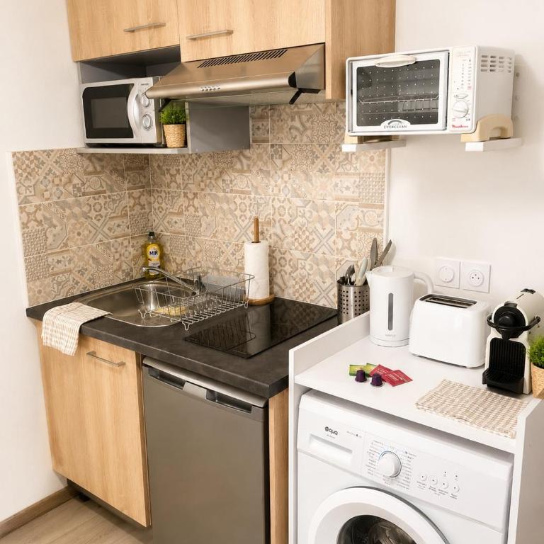 Cozy studio with terrace - Apartment mit 1 Schlafzimmer - 4