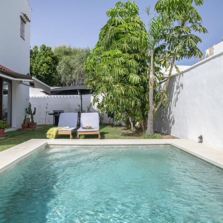 Casa Blanca El Palmar - Familias - Three-Bedroom House - 25