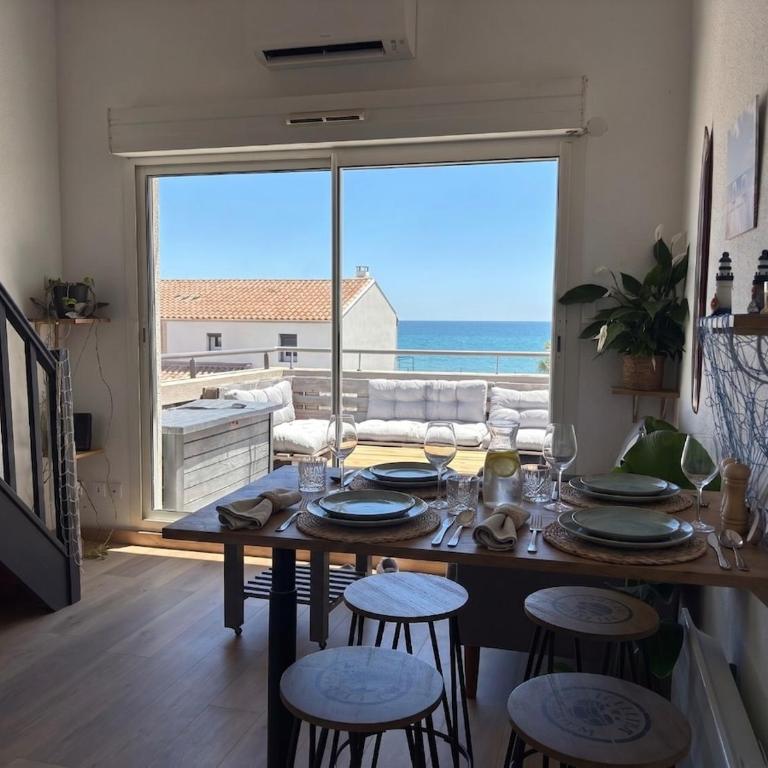 Vue Mer - Clim - Parking - Terrasse - Appartement 2 Chambres - 5