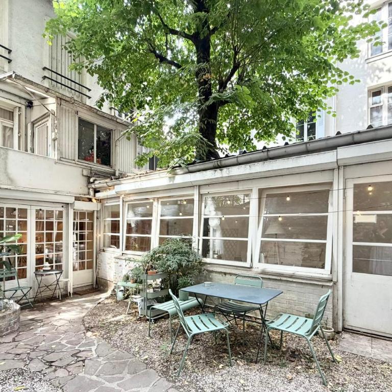 Maison loft de 100 m avec jardin à Paris - Maison de Vacances - 2