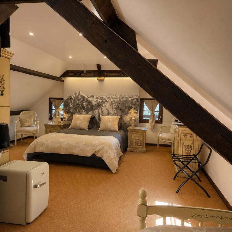 Les Ruisseaux - Chambre Double Deluxe (2 Adultes + 1 Enfant) - 1